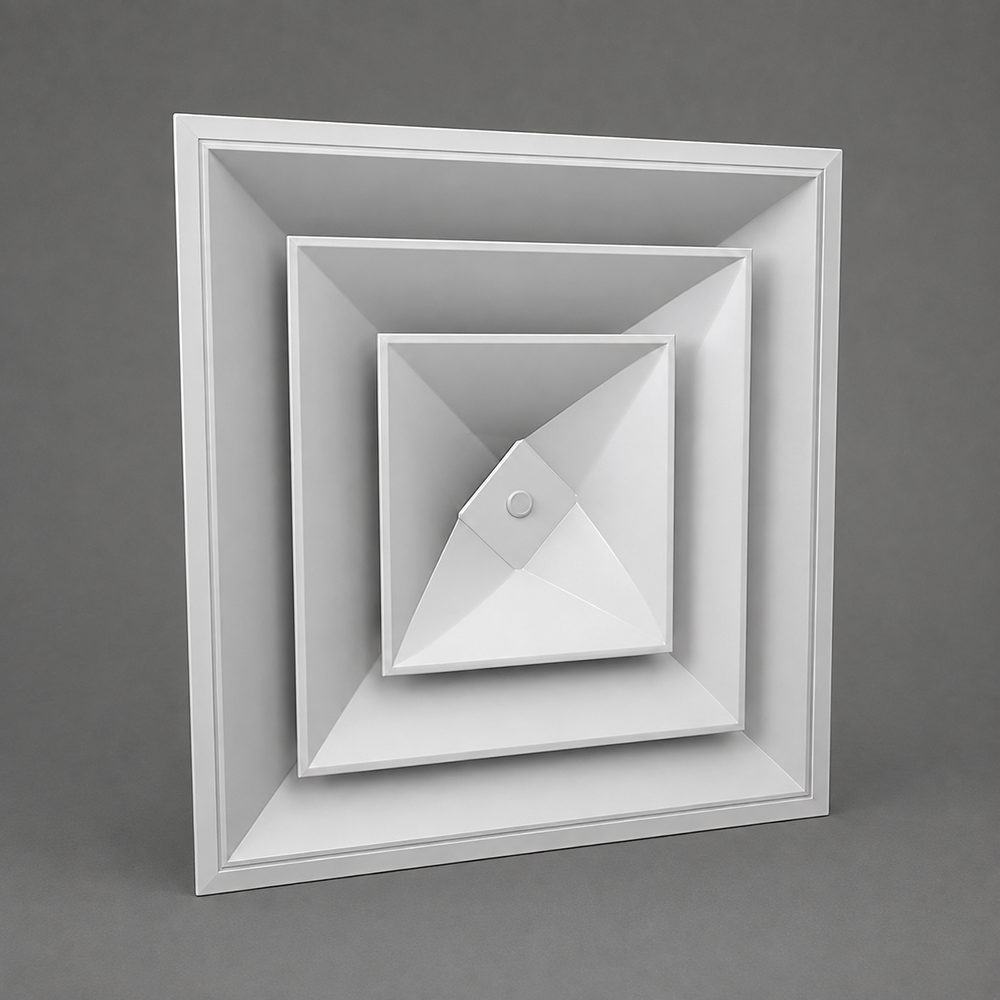 Square Cone Diffusers